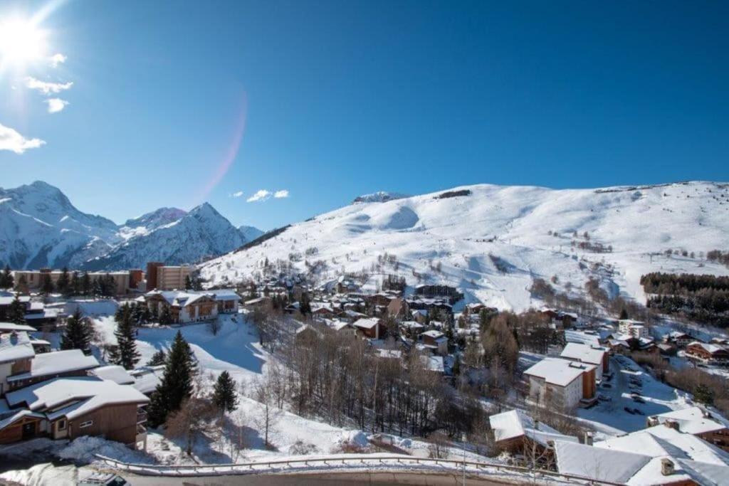 Studio Cabine 4 Pers Les2Alpes 21M² Les Deux Alpes Ngoại thất bức ảnh