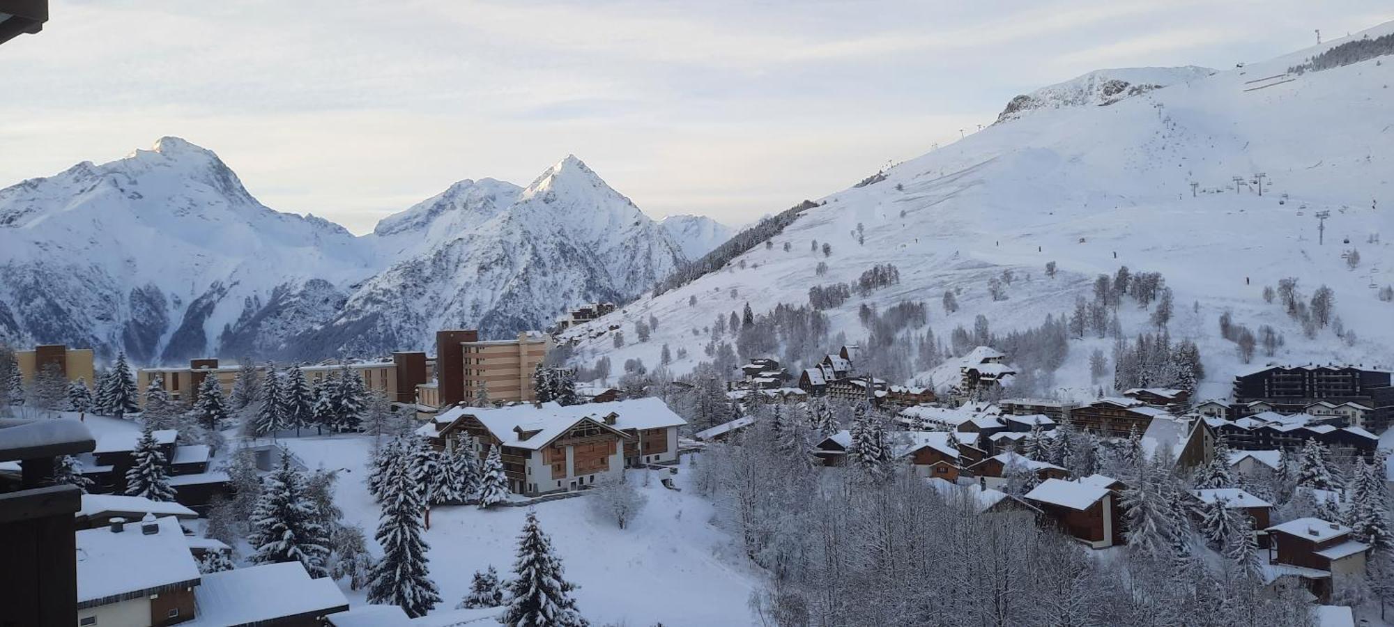 Studio Cabine 4 Pers Les2Alpes 21M² Les Deux Alpes Ngoại thất bức ảnh