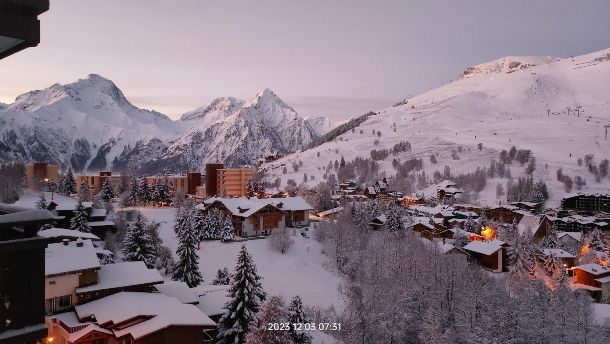 Studio Cabine 4 Pers Les2Alpes 21M² Les Deux Alpes Ngoại thất bức ảnh